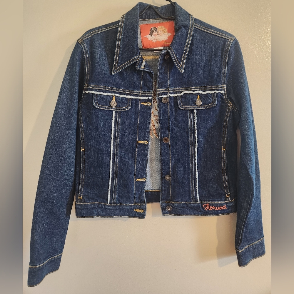 Vintage Fiorucci Angel Patch Denim Jacket - Purchased 20 Yrs Ago!